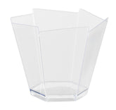 3.3 Oz. Clear Hexagon Miniatures | 72 Count